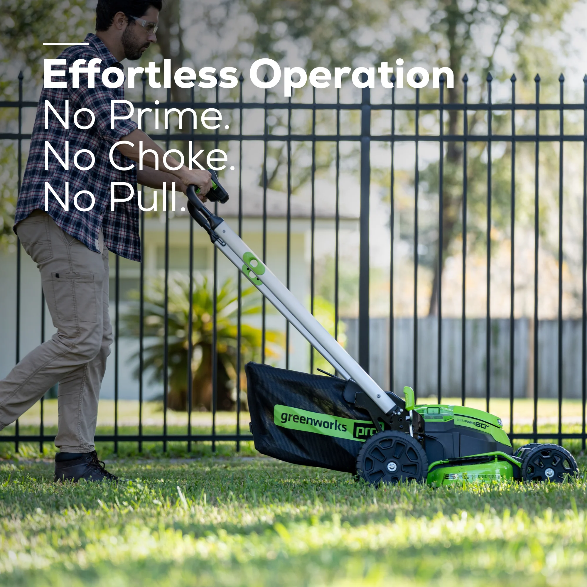 Greenworks 60V 25-in Brushless Cordless Walk-Behind Self-Propelled Push  Lawn Mower, (2) 4.0 Ah Battery & Charger, 2531502 at Tractor Supply Co.