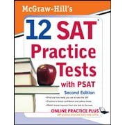 McGraw-Hill's 12 SAT Practice Tests with PSAT, Used [Paperback]