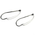 thumbnail image 5 of 10pcs/box Weedless Barbed Fishing Hook Bass Single Worm Hook Lure Bait Holder, 5 of 6