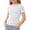 White, variant on Girls Short Sleeve T-Shirts 5-16 Years Plain Basic Solid Color Cotton Fashion Tees Shirts for Girls Girls Summer Shirts White,7-8 Years