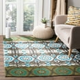 thumbnail image 3 of Safavieh  Handmade Cedar Brook Sussie Modern Cotton Rug Olive/Burgundy 5' x 8' 5' x 8', 8' x 10' Indoor Living Room, Bedroom, Dining Room, 3 of 5
