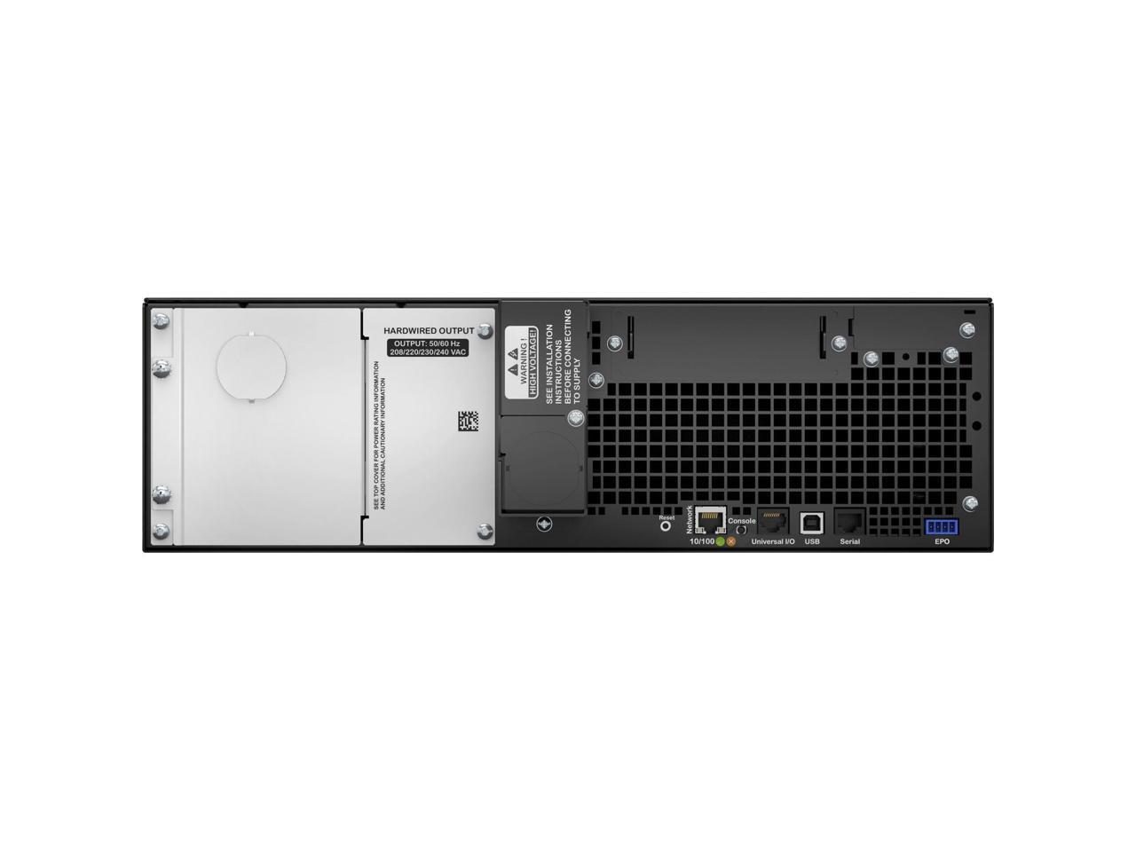 APC SRT5KRMXLW-HW 5000 VA 4500 Watts Rack-mountable UPS