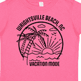 thumbnail image 4 of Inktastic Summer Vacation Mode Wrightsville North Carolina Boys or Girls Toddler T-Shirt, 4 of 5
