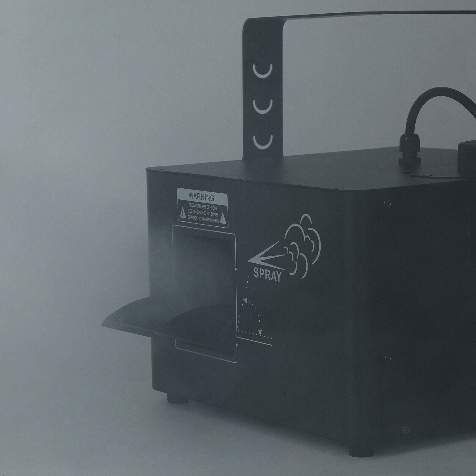 1500W DMX Low Profile Hazer Haze Smoke Fog Machine Theater DJ Stage Effect w/ RC