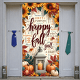 thumbnail image 5 of Autumn Pumpkins Happy Fall Banner Floral Lantern for Thanksgiving Harvest Festival Seasonal Decoration, 5 of 9