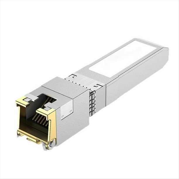Módulo Transceptor Ethernet SFP+ A RJ45 CAT.6a de 10 G y 30 M para Conmutador Óptico Ethernet