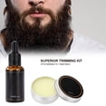 thumbnail image 3 of Kit De Aseo De Barba De Madera De Peral Natural Portátil Ligero, Juego De Peinado De Barba, Para Salón De Casa ANGGREK Beard Styling Tool, 3 of 8
