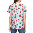 thumbnail image 7 of Wukai Strawberry Youth Unisex Short Sleeve T-Shirt for Boys, Girls, Teens, and Kids-X-Large, 7 of 7
