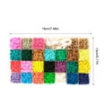 thumbnail image 3 of Naiovety Paquete de cuentas para hacer joyas, pendientes, pulseras, collares, llaveros, materiales para manualidades DIY con caja, trabajo de Artesanía, 3 of 6