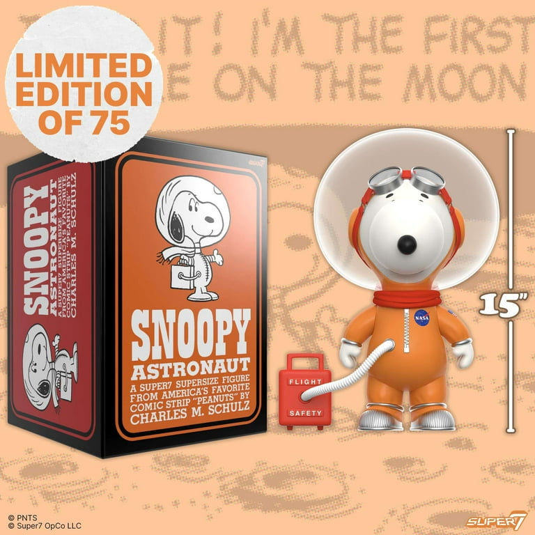 Peanuts SuperSize Vinyl - Snoopy (Orange Spacesuit) - Walmart.com