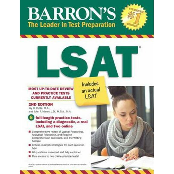 Pre-Owned LSAT with Online Tests (Paperback) 1438009100 9781438009100