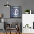 thumbnail image 5 of Luxe Metal Art 'Beach House Anchor' by Lightbox Journal, Metal Wall Art, 24"x24", 5 of 8