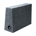 thumbnail image 4 of Single 10" Subwoofer Shallow Standard Cab Truck Sub Box Enclosure Speaker Slim, 4 of 5