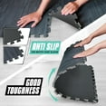 thumbnail image 3 of Yes4All 12 pcs Interlocking Exercise Foam Mats, Cover 48 SQFT, 7/16 inch, Countryside Flagstone Color, 3 of 7