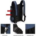 thumbnail image 2 of Mochila transportadora para perros, mochila para perros y gatos, mochila transportadora frontal para perros pequeños, medianos y grandes, senderismo y viajes, 2,5-3,5 kg, 2 of 5