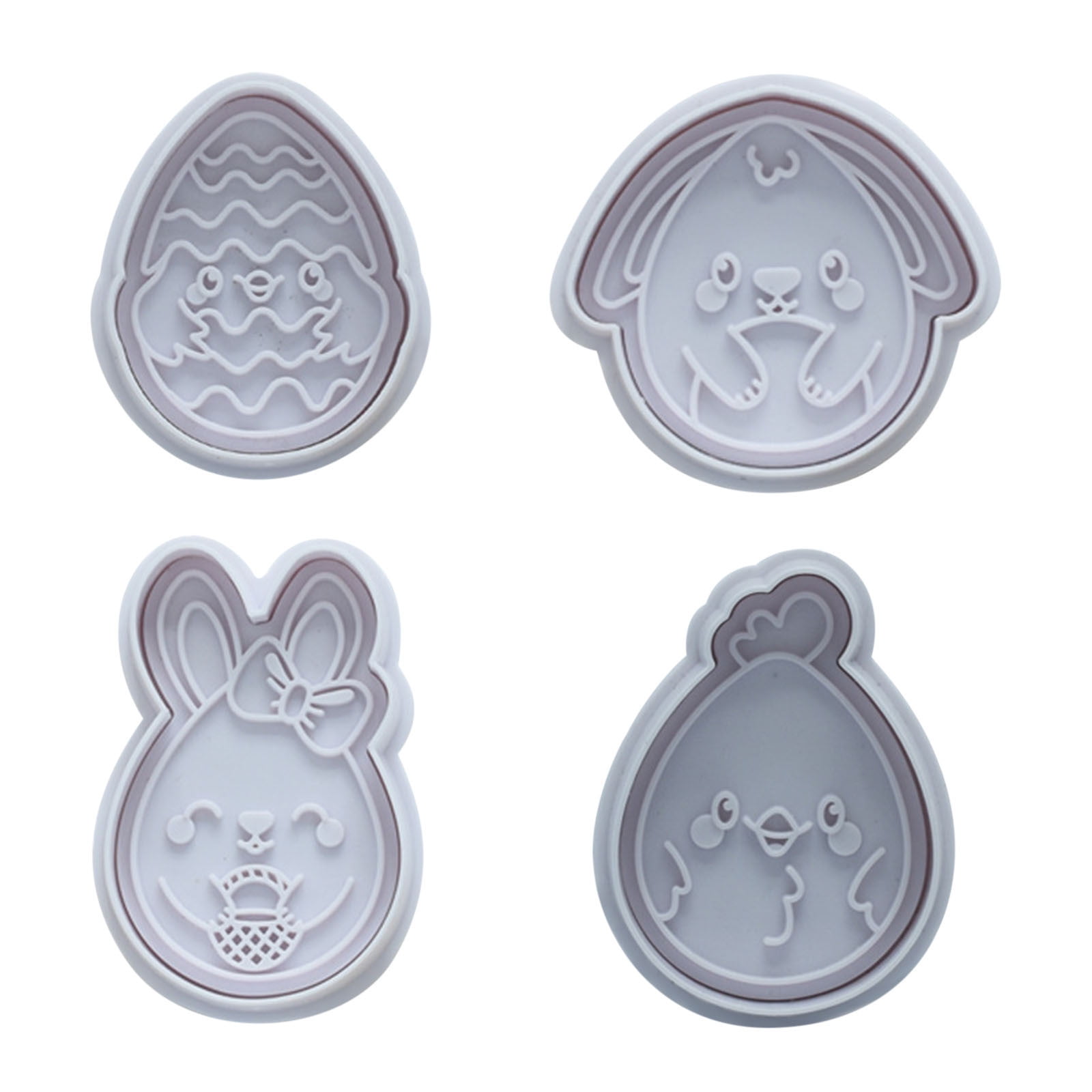 DYTTDG School Supplies Set Easter Series Silicone Fondant Cake