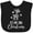 AB-Black, variant on Inktastic My 2nd Christmas Reindeer Childs Boys or Girls Baby Bib