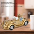 thumbnail image 4 of Vieux couple en résine grand-mère et grand-père modèle de voiture pot d'épargne cadeaux cadeau d'anniversaire décoration de la maison, 4 of 4