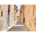 thumbnail image 2 of Frank, Assaf 14x12 Gold Ornate Wood Framed with Double Matting Museum Art Print Titled - Narrow street of Mdina city-Malta, 2 of 4