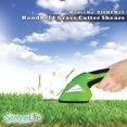 SereneLife Rechargeable Electric Handheld Cordless Grass Clipper