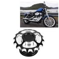 thumbnail image 4 of Tapa de tanque de combustible de gasolina de aluminio CNC para motocicleta, accesorio modificado, compatible con 883 1200 48, 4 of 9