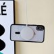 thumbnail image 3 of Funda para iPhone X/Xs compatible con MagSafe, antiamarilleo, a prueba de golpes, fina y transparente, para hombre y mujer, para iPhone X/Xs (5,8 pulgadas), color negro caramelo, 3 of 7