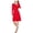 Red - darkred, variant on I-N-C Womens Cutout Sweater Dress, Red, Large
