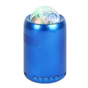 G-tekpros Portable Bluetooth Speaker with LED Lighting, Black, BS07