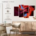 thumbnail image 5 of Elephant Stock Curve At Antelope Canyon Arizona Wall Art - Horizontal Multi Panel Canvas - Living Room Wall Decor - Nature Multi Panel - Red And Orange Decor - 52" x 32", 5 of 8