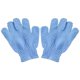 thumbnail image 1 of Lunxisen 2 Pcs Exfoliating Dual Texture Bath Gloves for Shower, Spa, Massage and Body Scrubs, Dead Skin Cell Remover, Gloves with Hanging Loop, 1 of 8