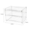 thumbnail image 5 of Kitchen Details 24199-CHR 3 Tier Can Storage Organizer Rack, 5 of 5