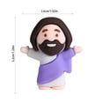 thumbnail image 3 of Apmemiss Clearance 20 Pack Mini Jesus Figurines Bulk Little Jesus Toys Tiny Jesus Figures Christ Savior Jesus Doll Gifts Religious Party Favors for Church Hide Christmas Sunday School Baptism Gift, 3 of 6