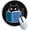 Bat Cat Book, variant on 8.6 x 8.6 Inch Round Blue Dumpster on Fire Mouse Pad, Funny It's Fine I'm Fine Gaming Mousepad, Stitched Edge Non Slip Rubber Base Home Office Desk Decor Gift