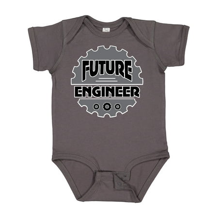 

Inktastic Future Engineer Boys Girls Engineering Gift Baby Boy or Baby Girl Bodysuit
