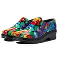 thumbnail image 2 of KLOGS Women's Naples Neon Rose Patent Leather Clog - 00130010658, 2 of 2