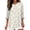 Multicolor, variant on Women's Elegant Retro Art Print Round Neck Loose Mid Length Sleeve Top Shirts for Women