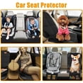 thumbnail image 4 of UHIAGREE Car Seat Protector with Thickest Padding, 2 pack,2 Mesh Pockets,for SUV,Sedan,Truck,Black, 4 of 7