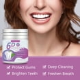 thumbnail image 5 of Lenkho Purple Tooth Powder, Teeth Whitening, Remineralizing Hydroxyapatite, Deep Cleaning, 100g, 5 of 9