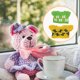 thumbnail image 5 of ColoMX 2 piezas Plush Sweaters Bear Disfraz para niños Camisas de animales de peluche Ropa muñeca de osos, 5 of 8