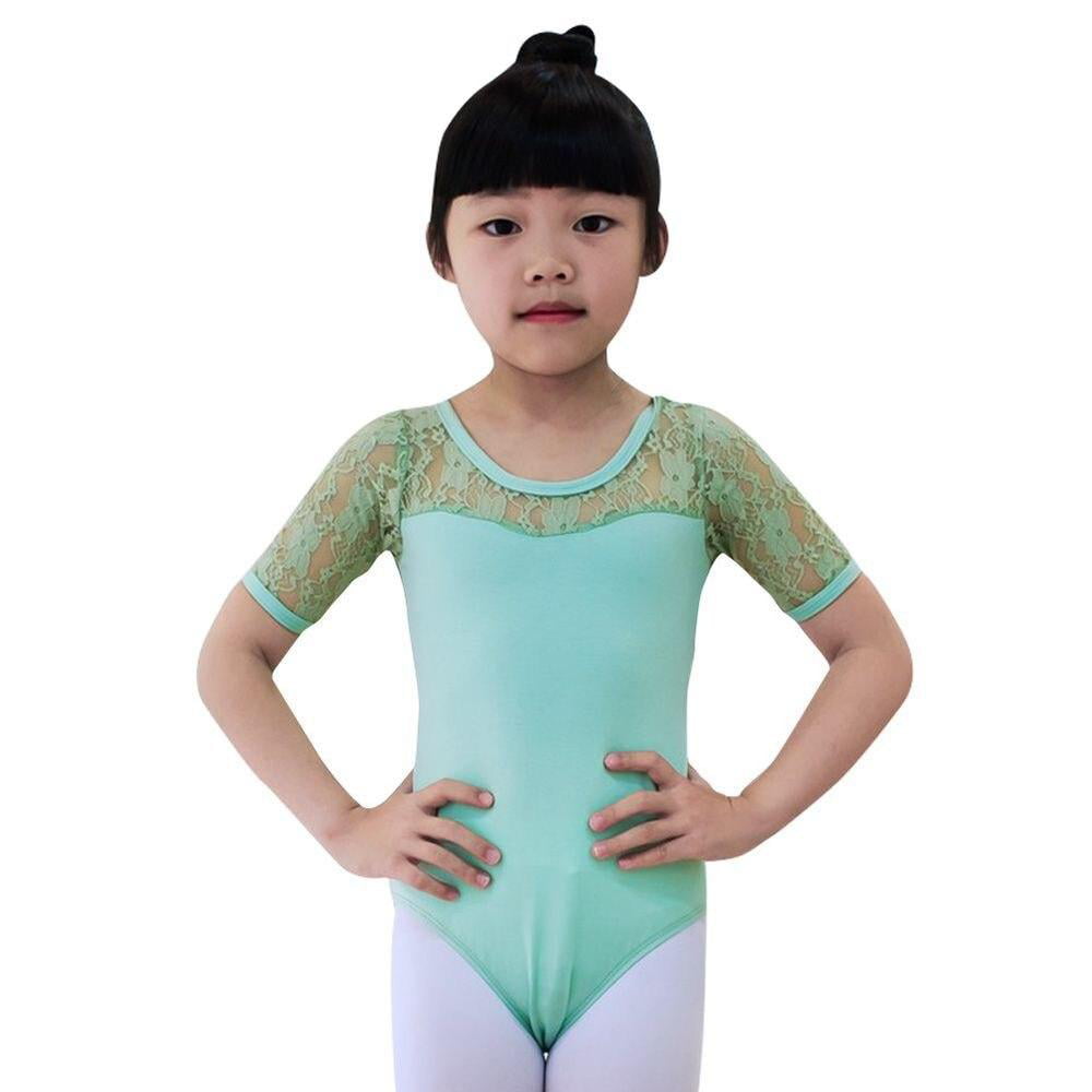 Toddler Kid Girls Ballet Dress Tutu Leotard Dancewear Gymnastics Strap Outfits