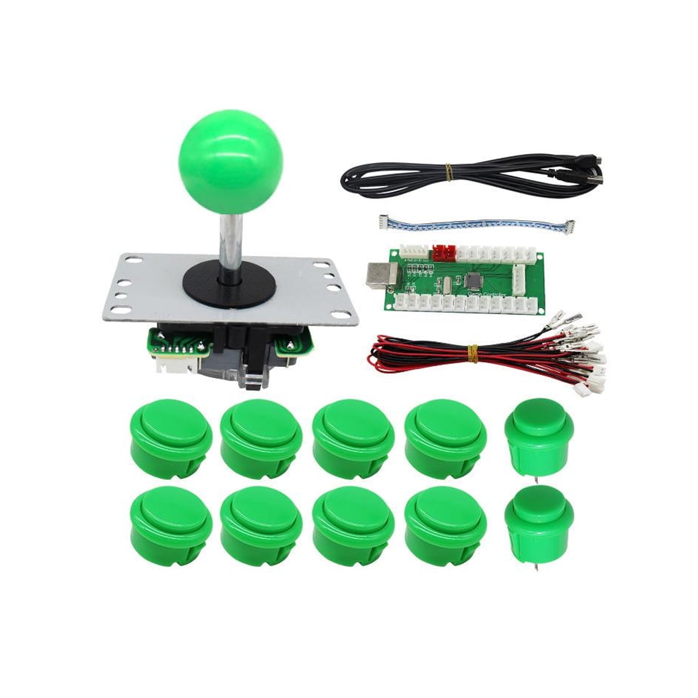 Rainbow Game Control Board Controller Joystick DIY Kit Gamepad Stick