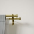 thumbnail image 4 of Homestock Vogue 1 Double Curtain Rod Set 36-66 Brass, 4 of 4