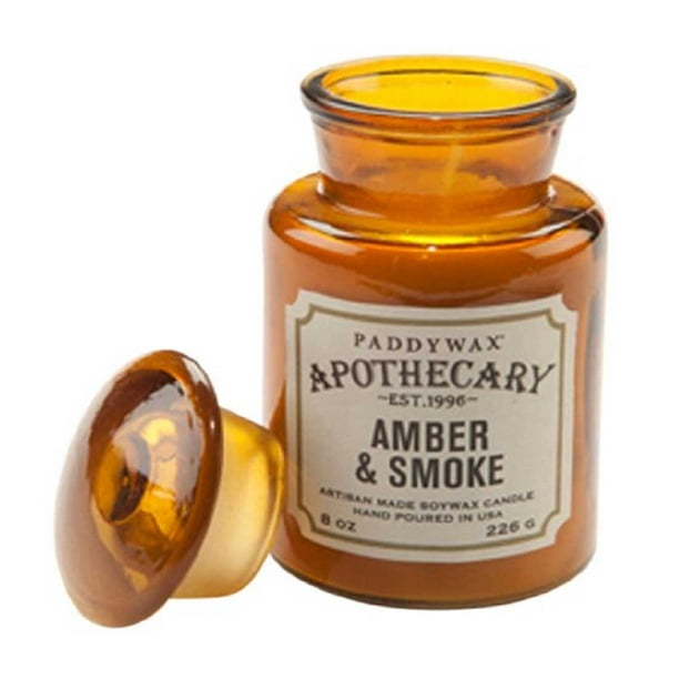 Paddywax Apothecary 8 oz Candle Amber and Smoke Collection Walmart
