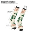 thumbnail image 2 of Daiia Sports Socks West Cowboys Printed Novelty Crew Socks for Men Women Knee High Socks Cotton Socks Soft & Breathable Support Unisex Socks, 2 of 9