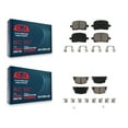 thumbnail image 1 of CMX Front Rear Ceramic Brake Pads Kit for Car Toyota Camry Lexus ES300 KCX-100023, 1 of 9