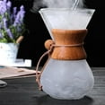 thumbnail image 3 of AMLESO Prettyia Heat Resistant Glass Carafe Pour Over Coffee Maker Clear Hand Drip Pot, Only Coffee Pot, 3 of 8
