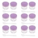 thumbnail image 2 of 12 unids 15g Sunnimix envase de muestra de maquillaje crema cosmética tarros de gel púrpura, 2 of 8