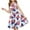 A-09, variant on Ynynloco Independence Day Girls Dresses Sleeveless Round Neck American Flag Dress Casual Asymmetrical Patriotic Dresses for 3-14 Years