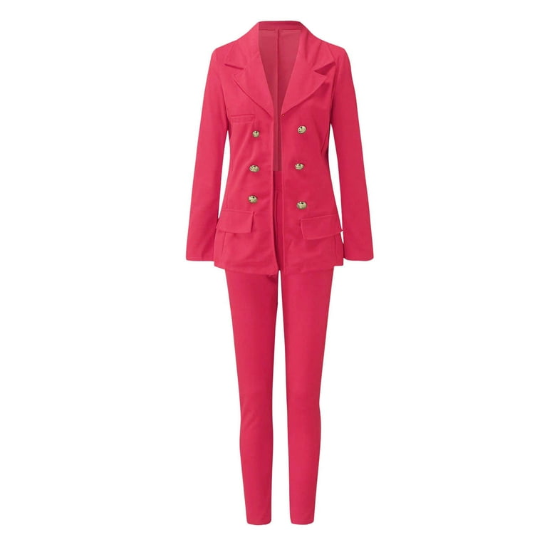 pink dress suit plus size Pink Plus-Size Blazers, Suits & Separates