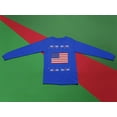 thumbnail image 5 of Old Glory Mens USA American Flag Ugly Christmas Sweater Long Sleeve T Shirt, 5 of 6